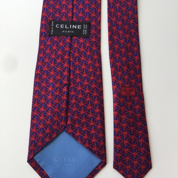 Celine Paris Silk Tie - Picture 2 of 3
